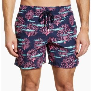 Vilebrequin Coral & Fishes Swim Trunks